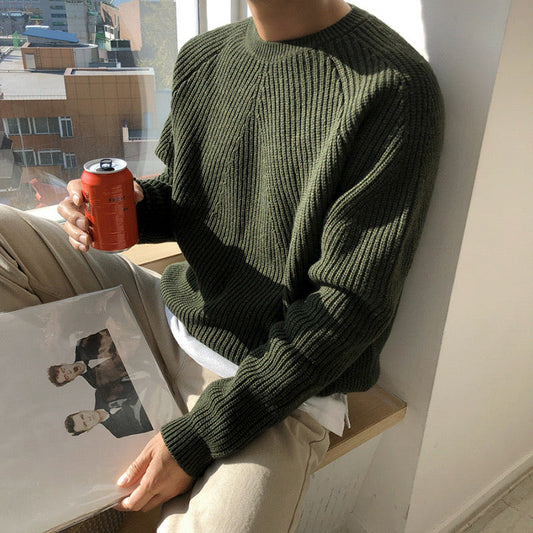 Kaprun Ribbed Mock Neck Sweater