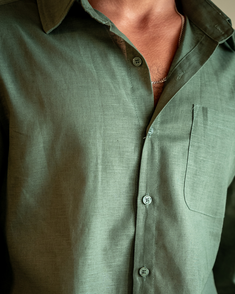 Cape Town - 100% Linen Shirt - Montierri
