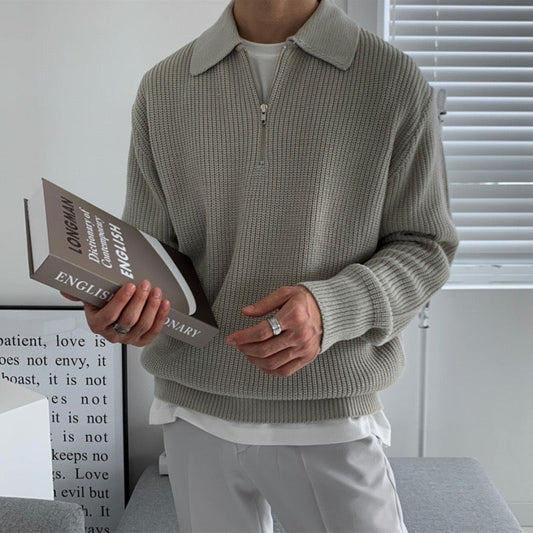 Hallstatt Cotton Half Zip Polo