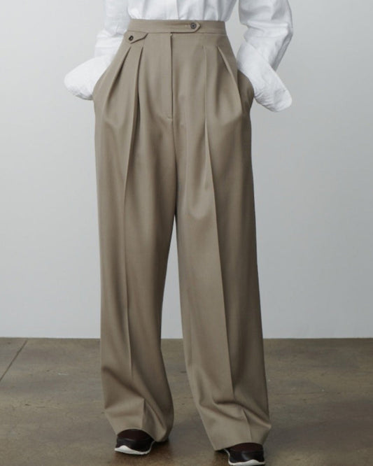 Woolen Oversized Pantalon - Montierri