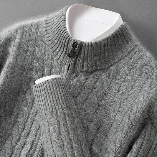 Lenzerheide Cashmere Zip Sweater