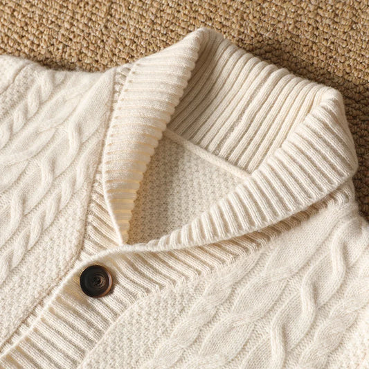 Cotswold Merino Cable Cardigan