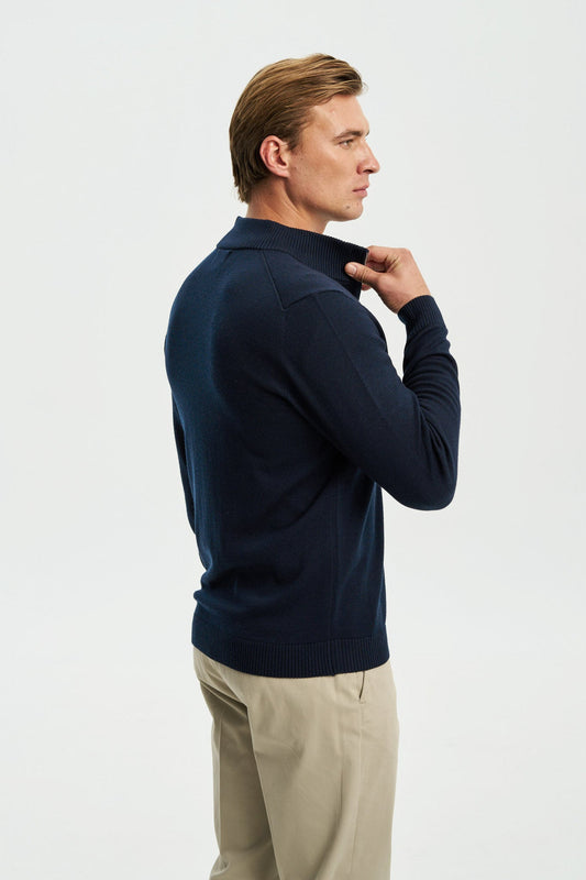 Milano Merino Zip Jumper