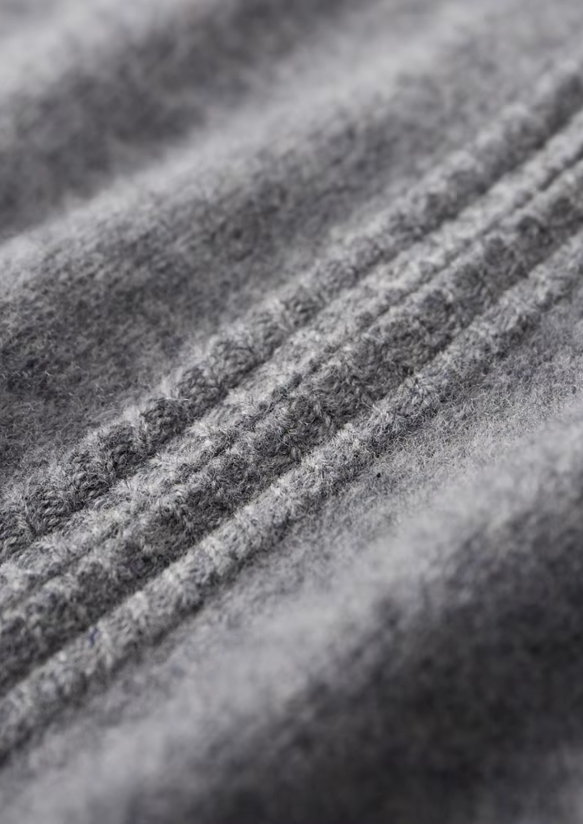 Trento Two-Tone Merino Zip Cardigan