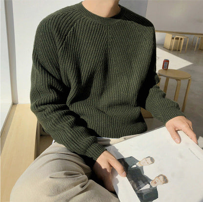 Kaprun Ribbed Mock Neck Sweater