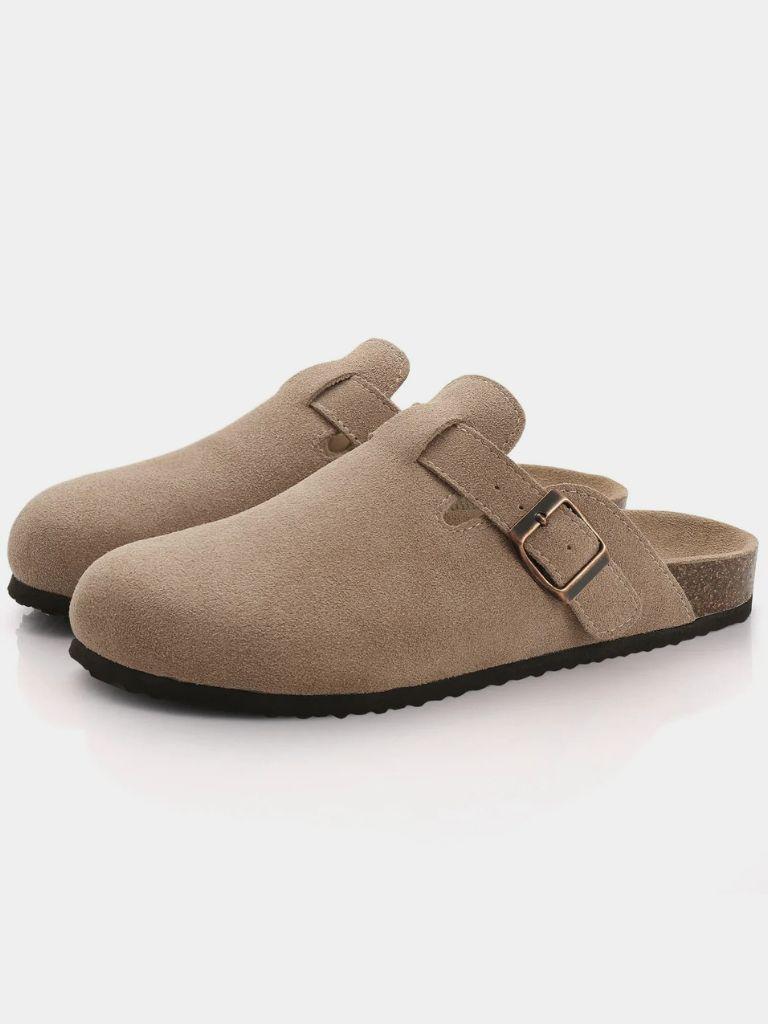 Bavarian Artisan Suede Clogs