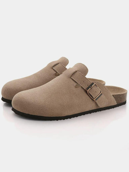 Bavarian Artisan Suede Clogs