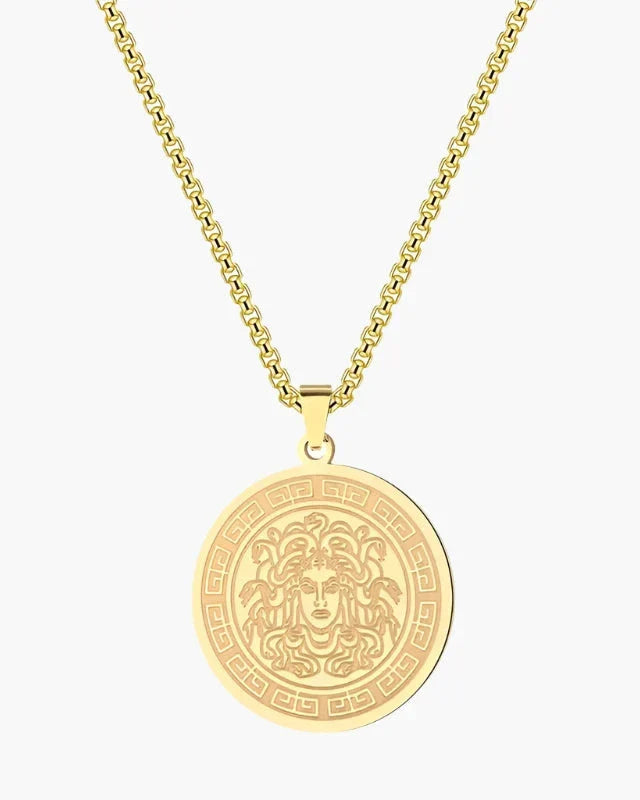 Medusa Long Chain (Gold & Silver) - Montierri