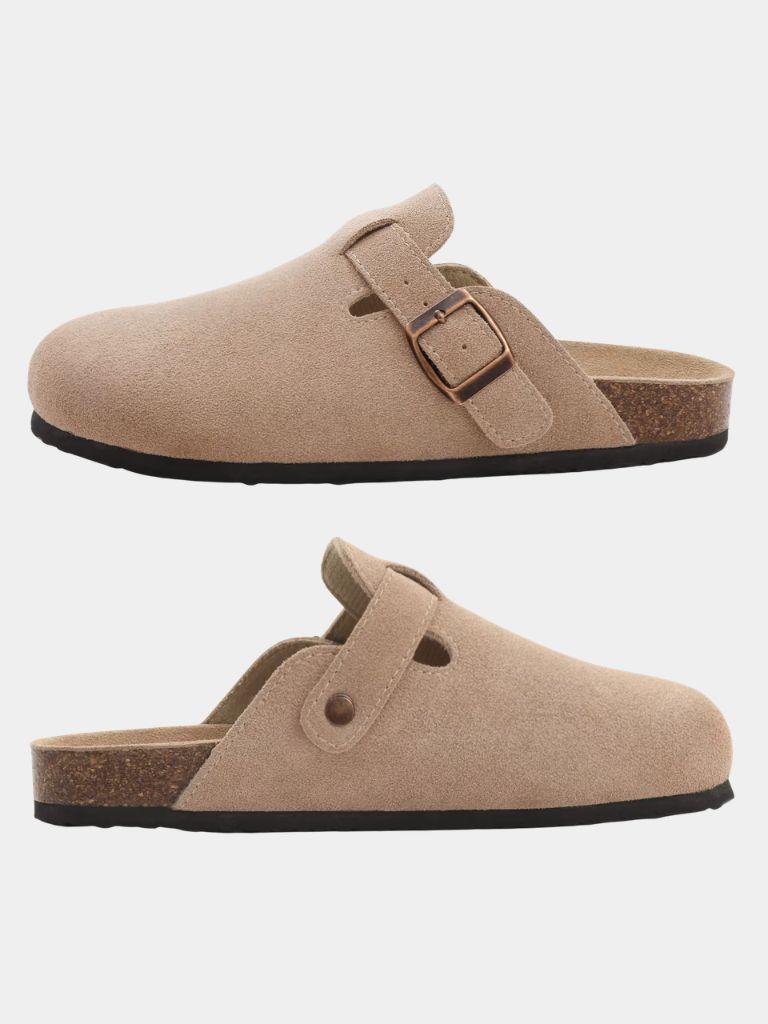 Bavarian Artisan Suede Clogs