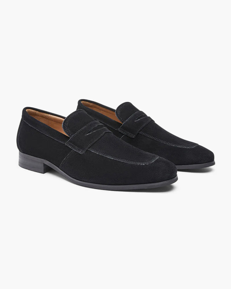 Windsor Suede Penny Loafers