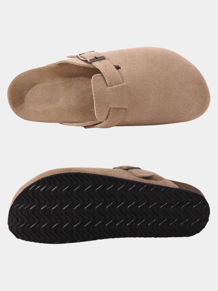 Bavarian Artisan Suede Clogs