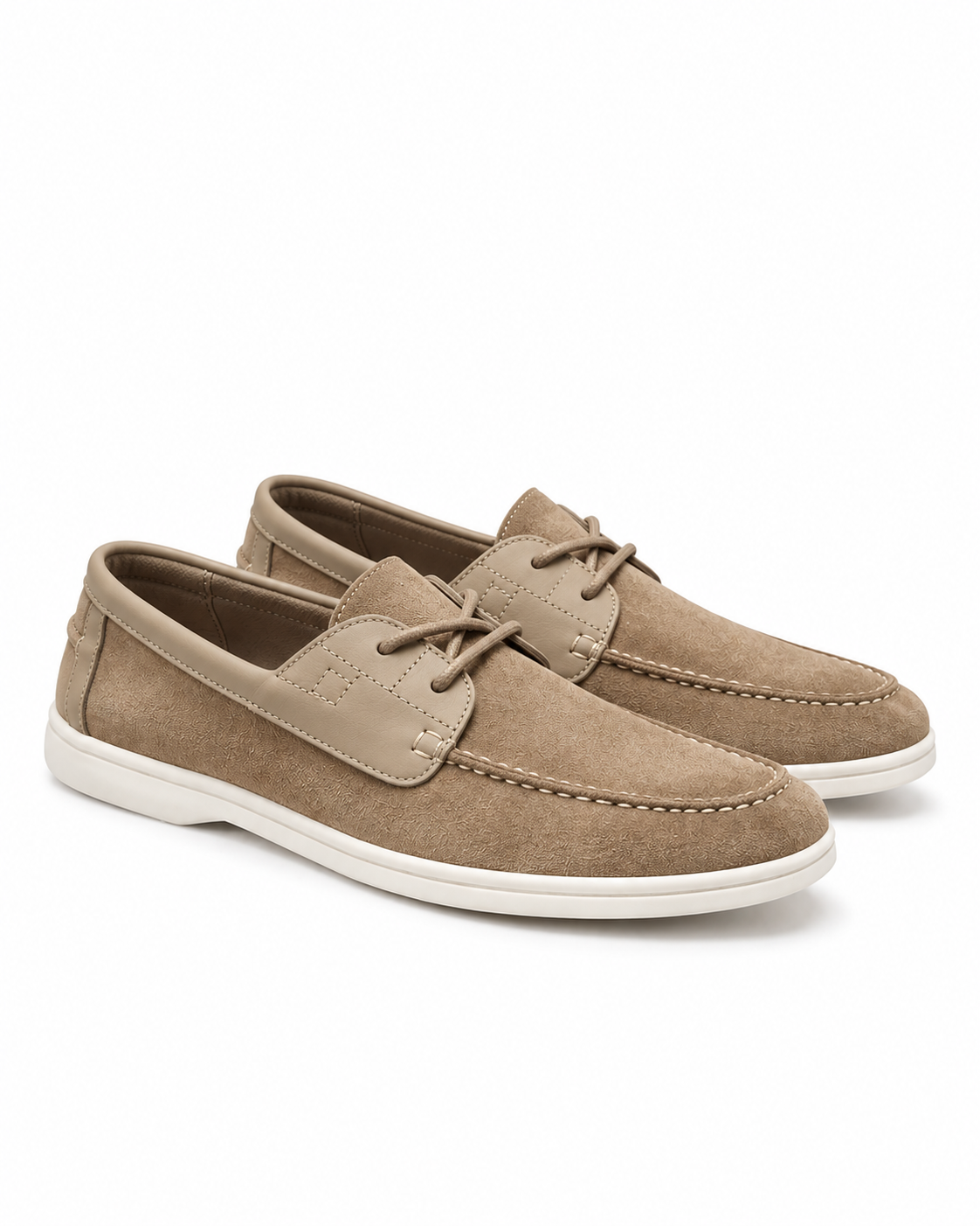 Como Suede Lace-Up Loafers