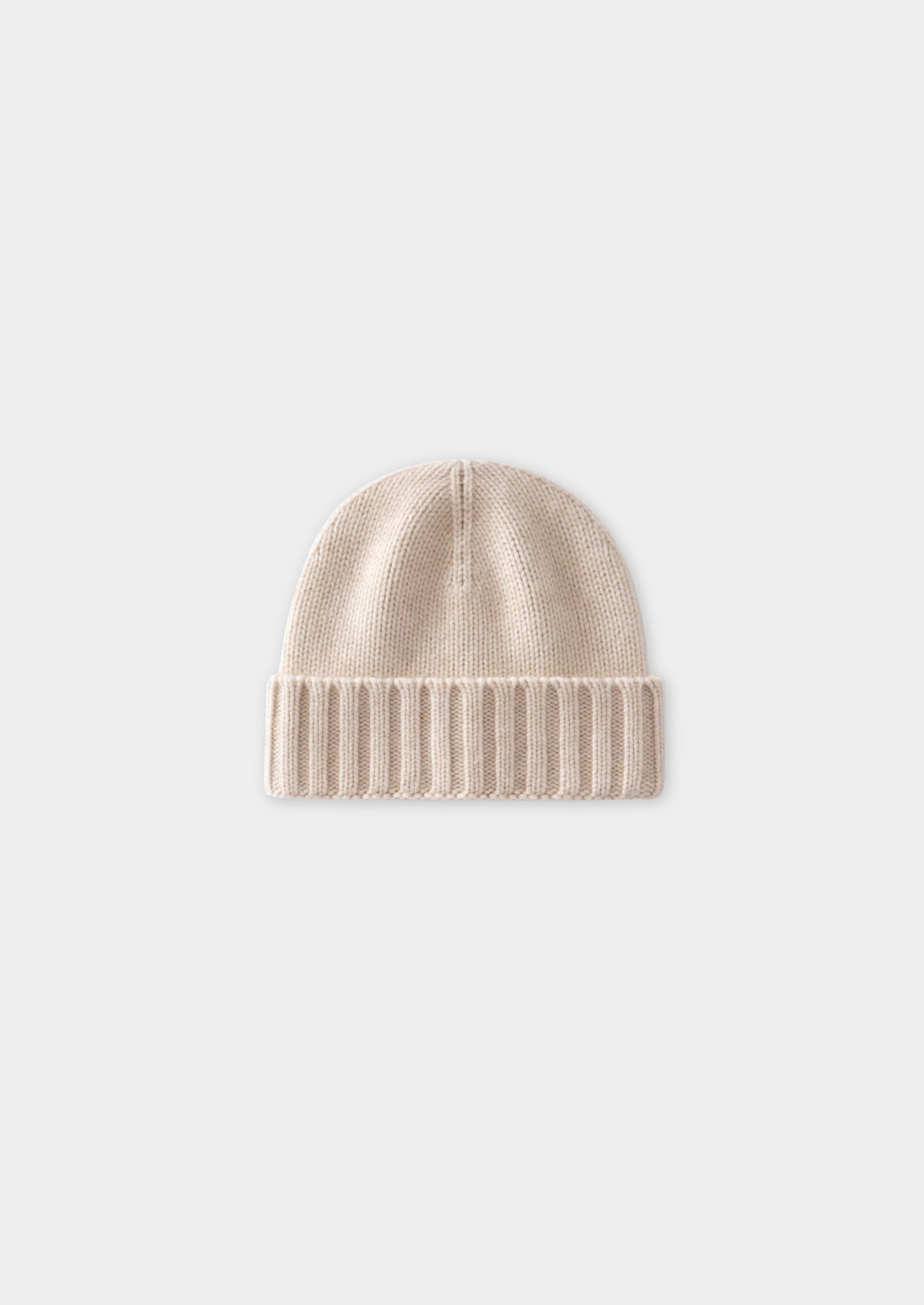 Sand Cashmere Winter Beanie