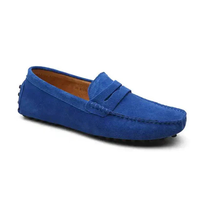 Monza Suede Driving Moccasins