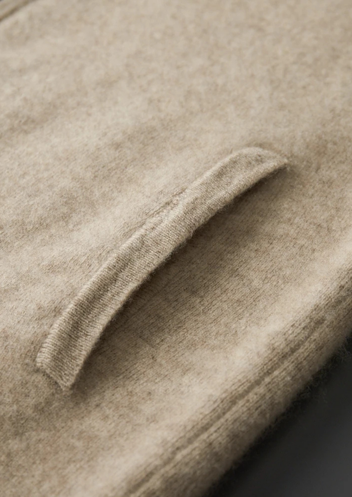 Courchevel Cashmere Zip Polo Cardigan