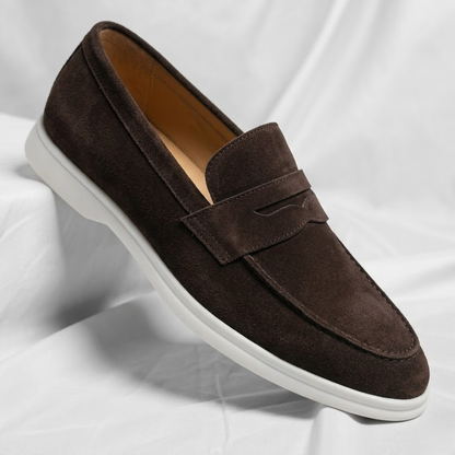 Sintra Suede Penny Loafers