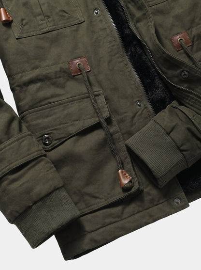 Garrison Cotton Canvas Field Jacket