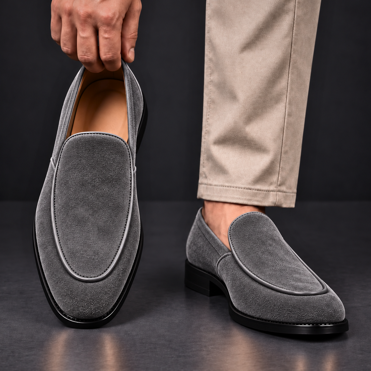 Vicenza Suede Loafers