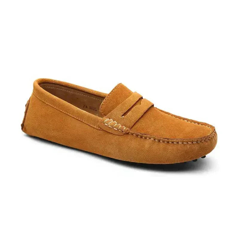 Monza Suede Driving Moccasins