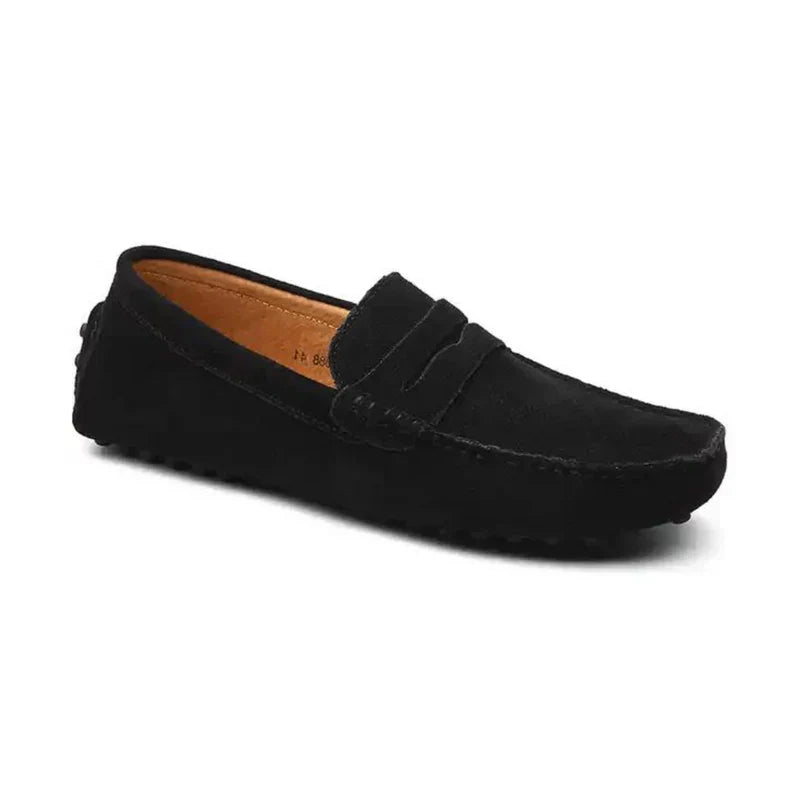 Monza Suede Driving Moccasins