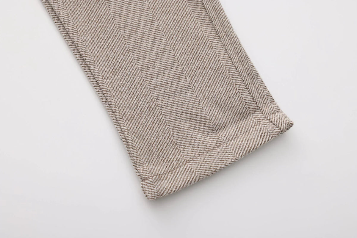 Asiago Herringbone Trousers
