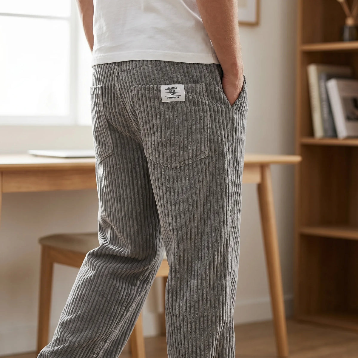 Engadin Corduroy Drawstring Trousers