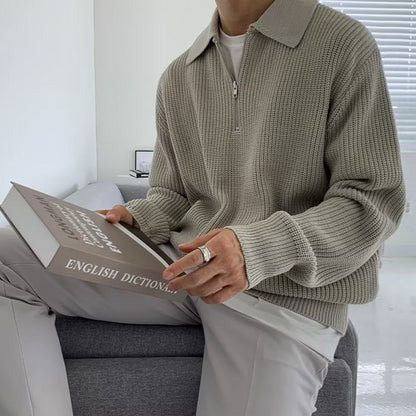 Hallstatt Cotton Half Zip Polo