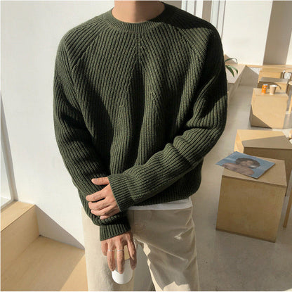 Kaprun Ribbed Mock Neck Sweater