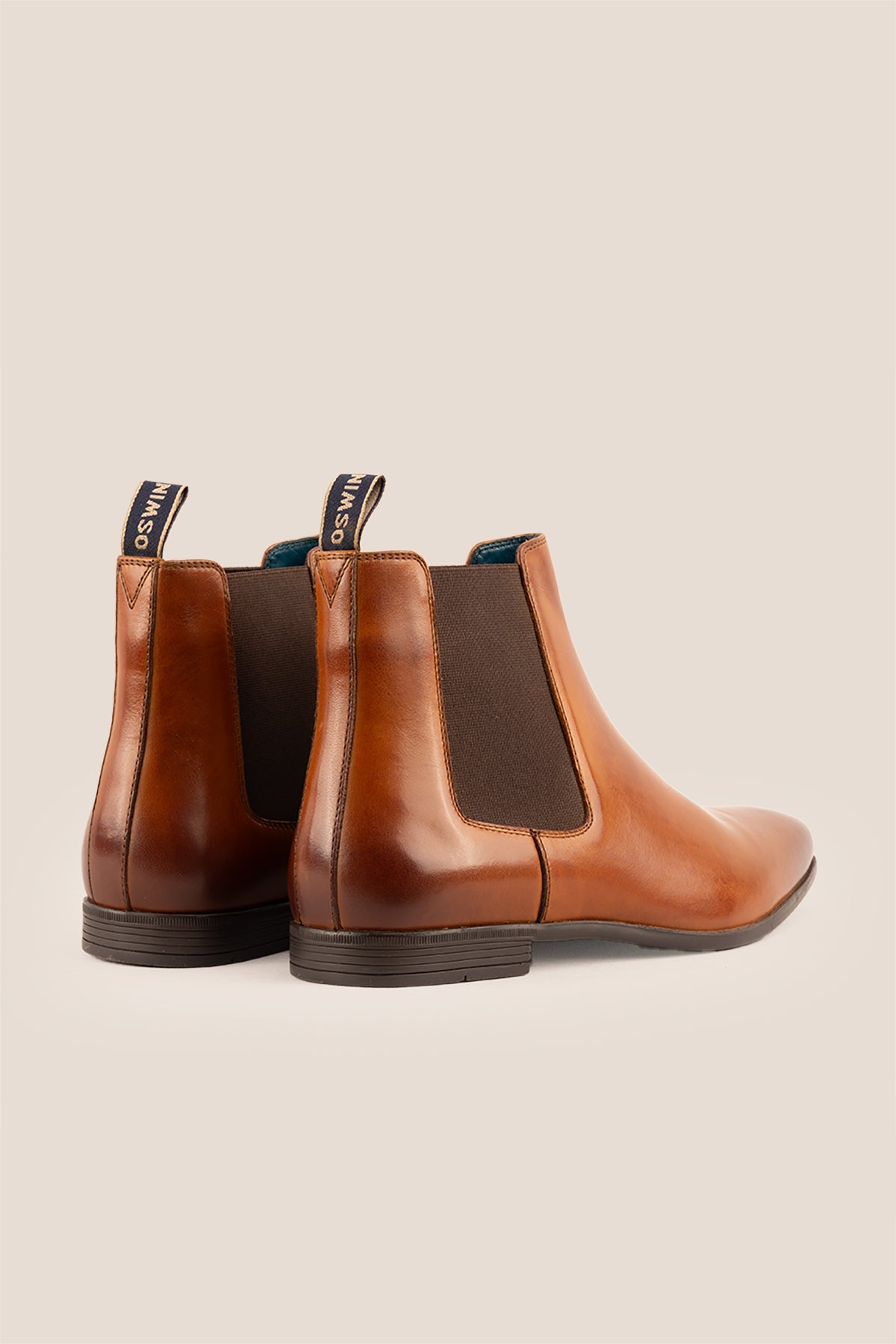 Arosa Tan Leather Chelsea Boots