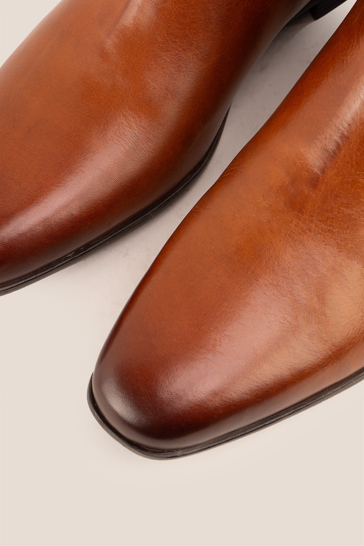 Arosa Tan Leather Chelsea Boots