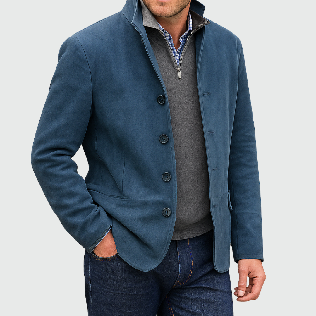 Bellagio Suede-Effect Jacket
