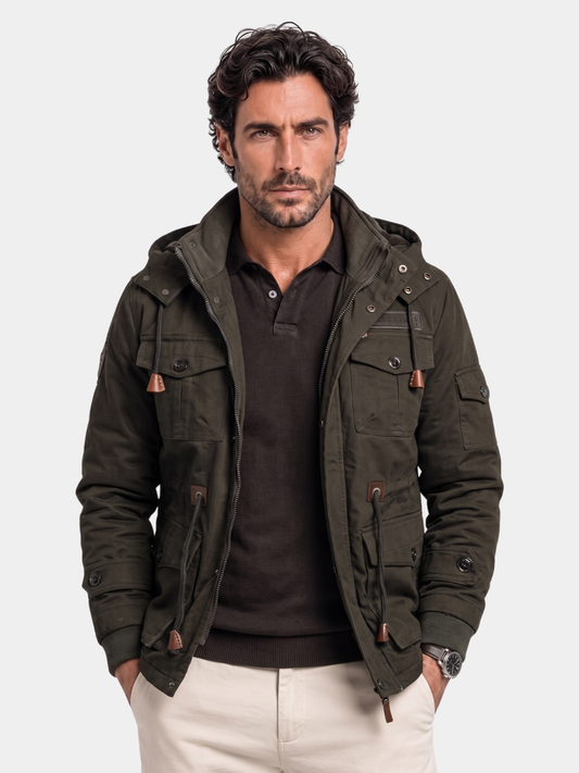 Garrison Cotton Canvas Field Jacket