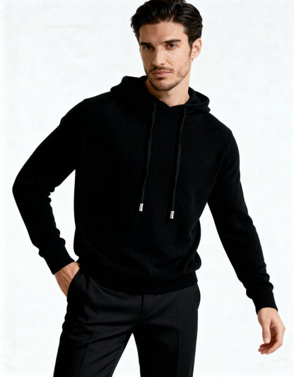 100% Cashmere Hoodie - Montierri