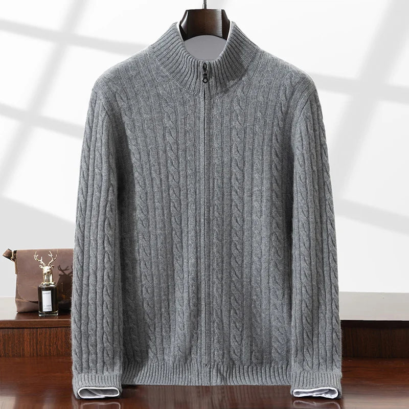 Lenzerheide Cashmere Zip Sweater