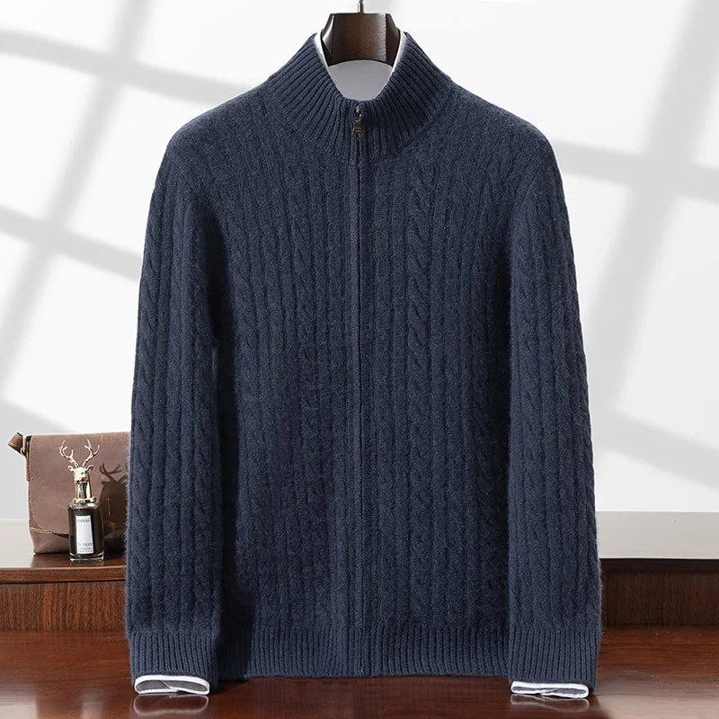 Lenzerheide Cashmere Zip Sweater
