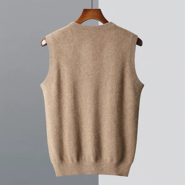 Brixen Cashmere V-Neck Vest