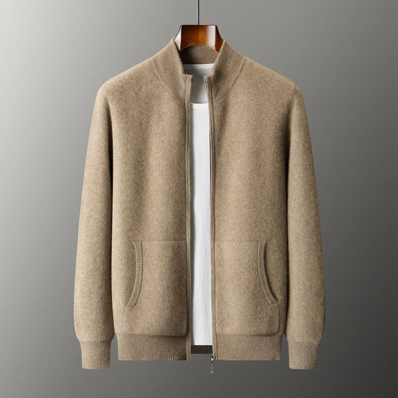 Engelberg Cashmere Zip Jacket