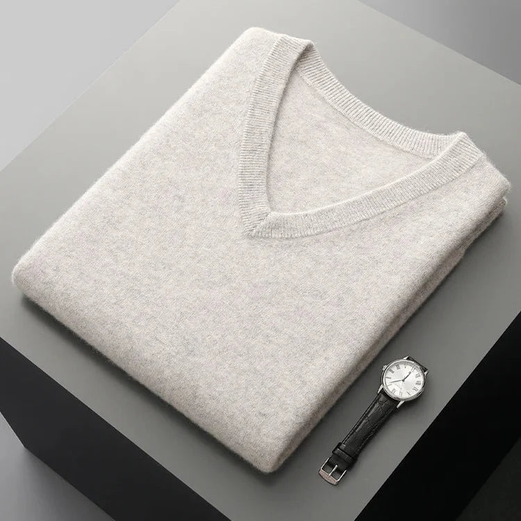 Brixen Cashmere V-Neck Vest