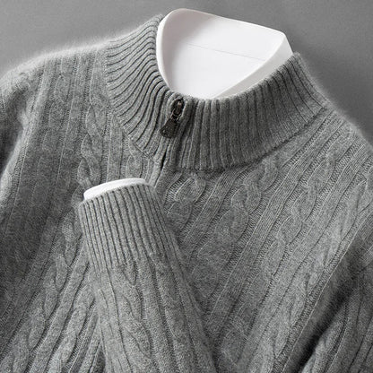 Lenzerheide Cashmere Zip Sweater