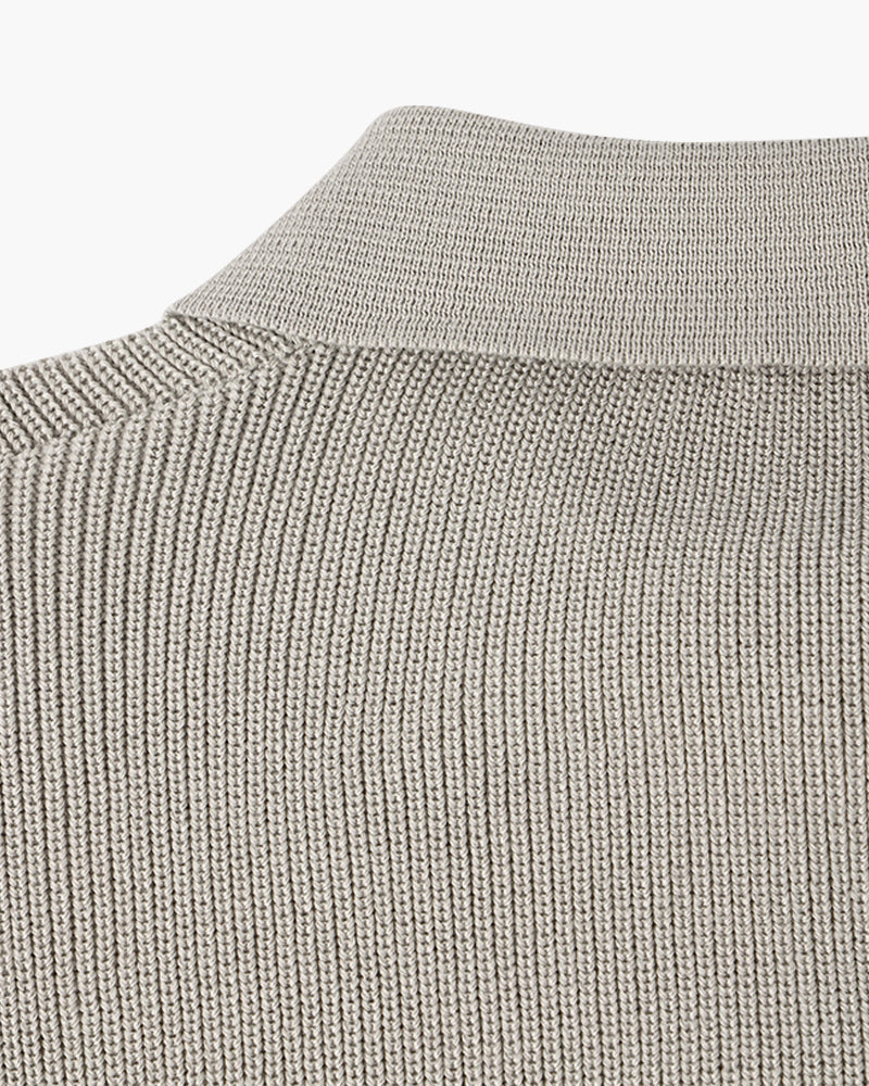 Hallstatt Cotton Half Zip Polo