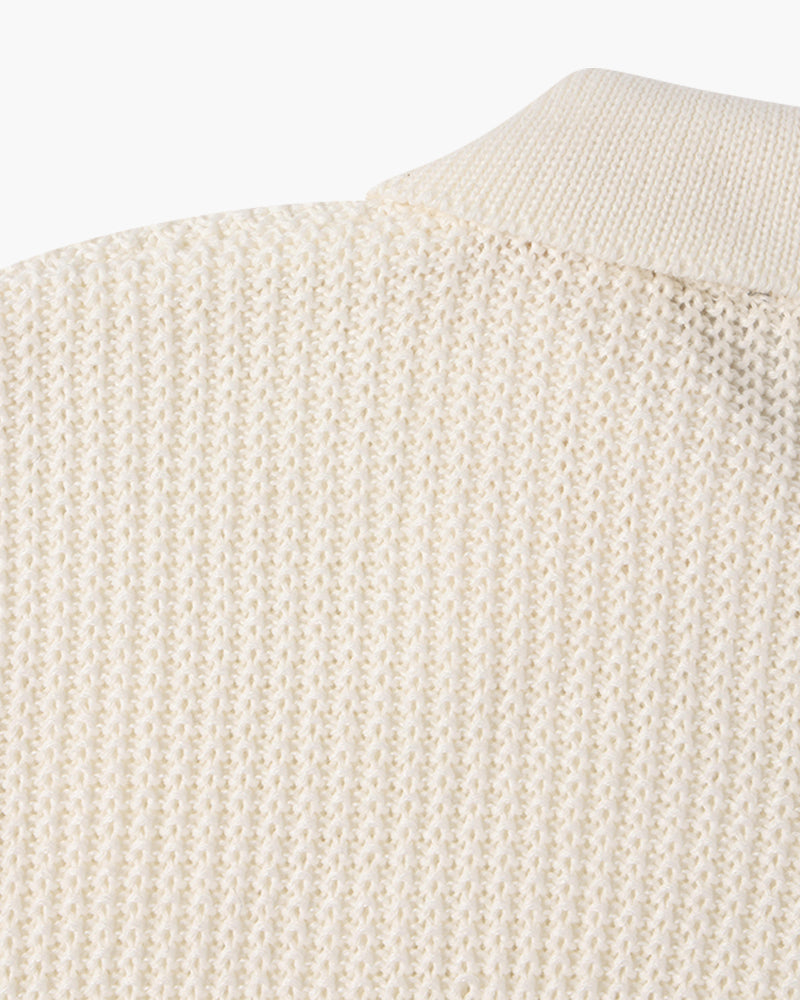 Lindau Ribbed Half Zip Sweater