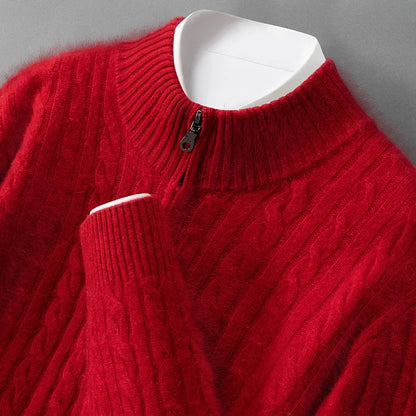 Lenzerheide Cashmere Zip Sweater