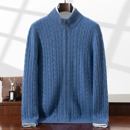 Lenzerheide Cashmere Zip Sweater