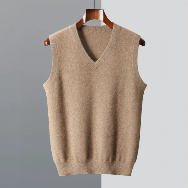 Brixen Cashmere V-Neck Vest