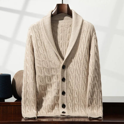 Pontresina Cashmere Shawl Cardigan