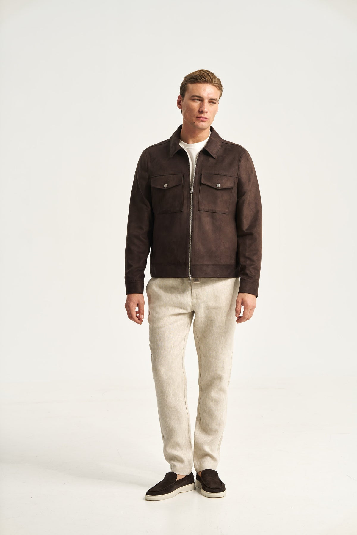 Chamonix Faux Suede Jacket