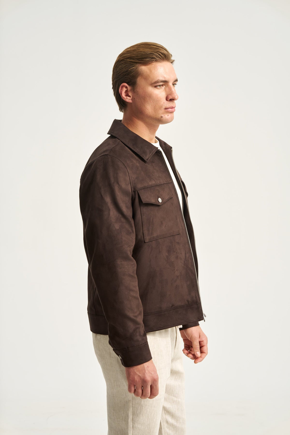 Chamonix Faux Suede Jacket