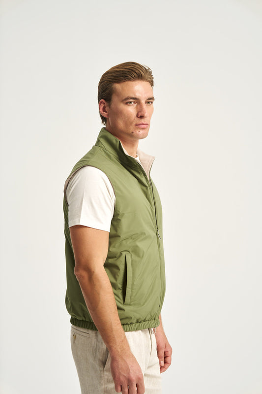 Como Reversible Padded Vest