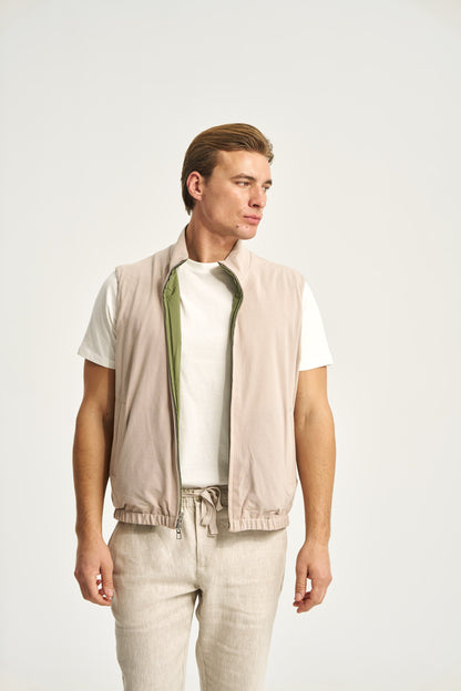 Como Reversible Padded Vest