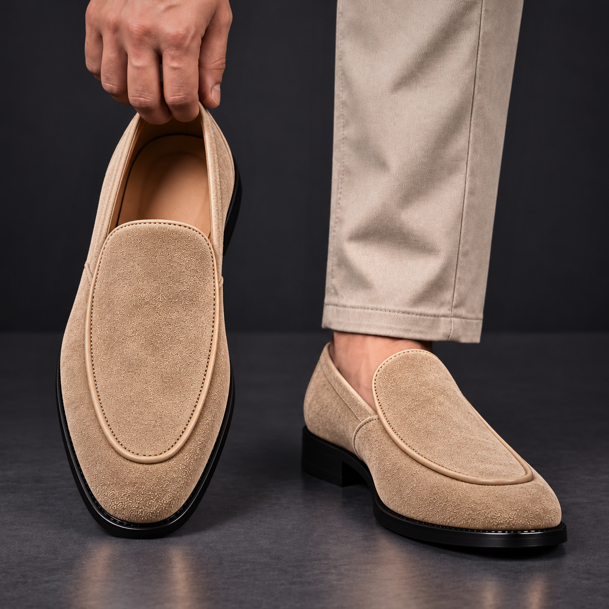 Vicenza Suede Loafers